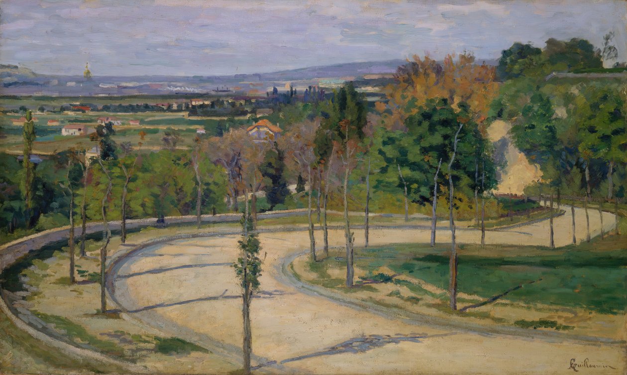 Okolice Paryża, 1875. autorstwa Armand Guillaumin