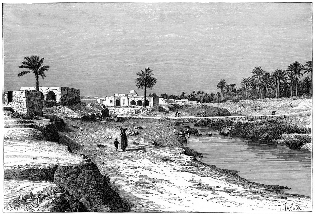 Kabiny, Tunezja, 1895. autorstwa Armand Kohl