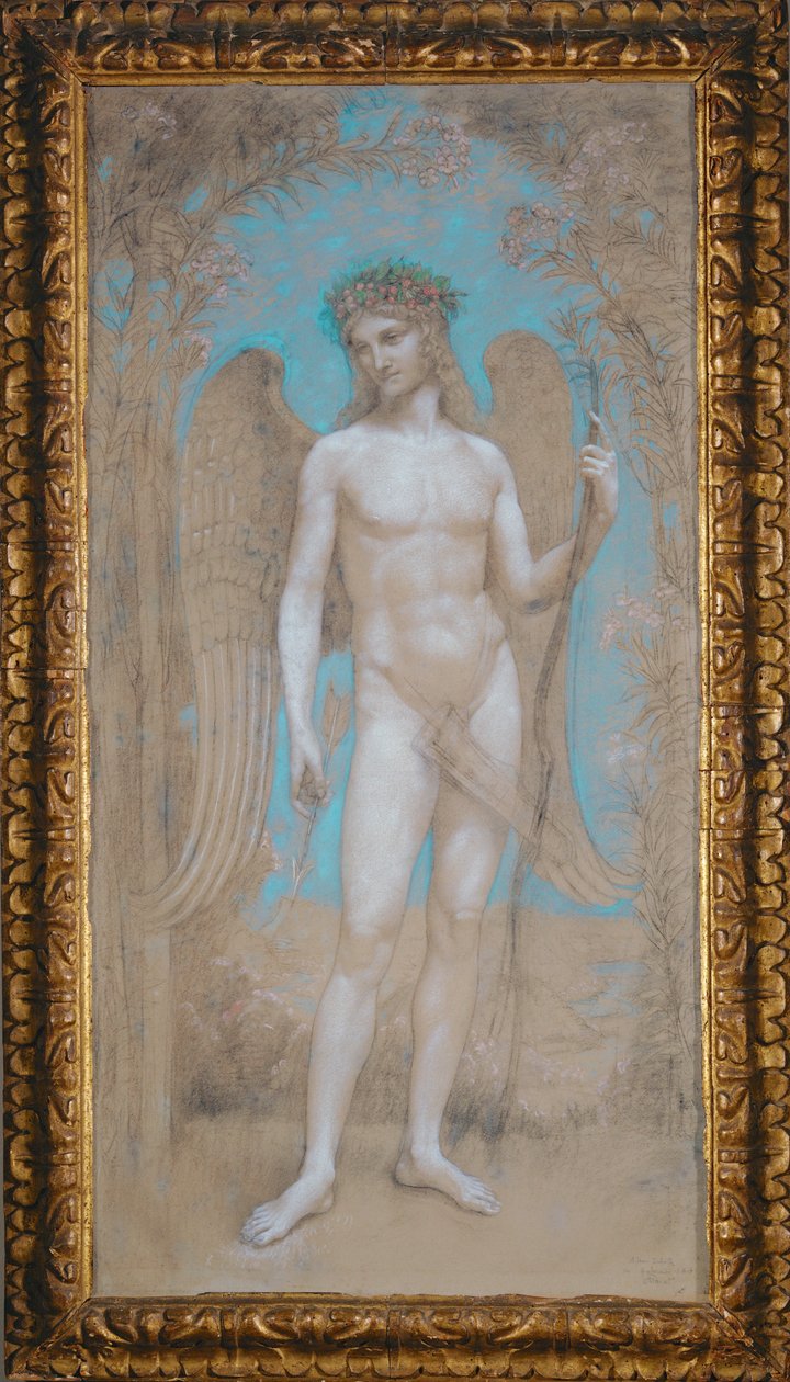 Eros ... (pastel) autorstwa Armand Point