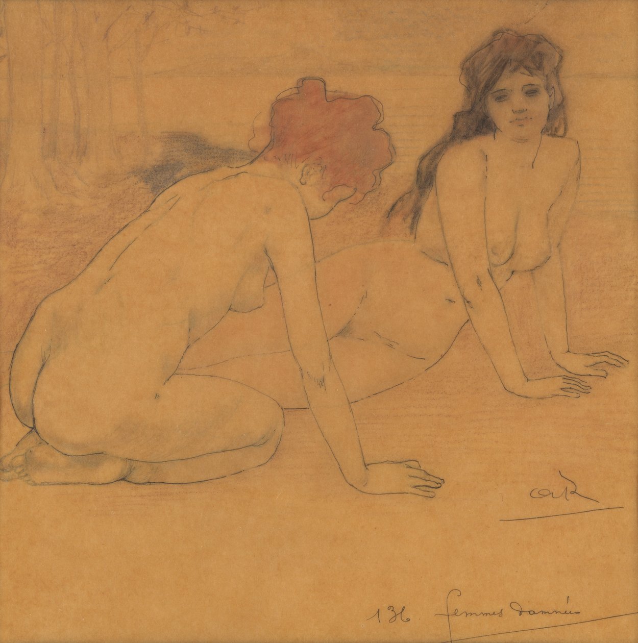 Przeklęte kobiety Przeklęte kobiety, 1899. autorstwa Armand Rassenfosse