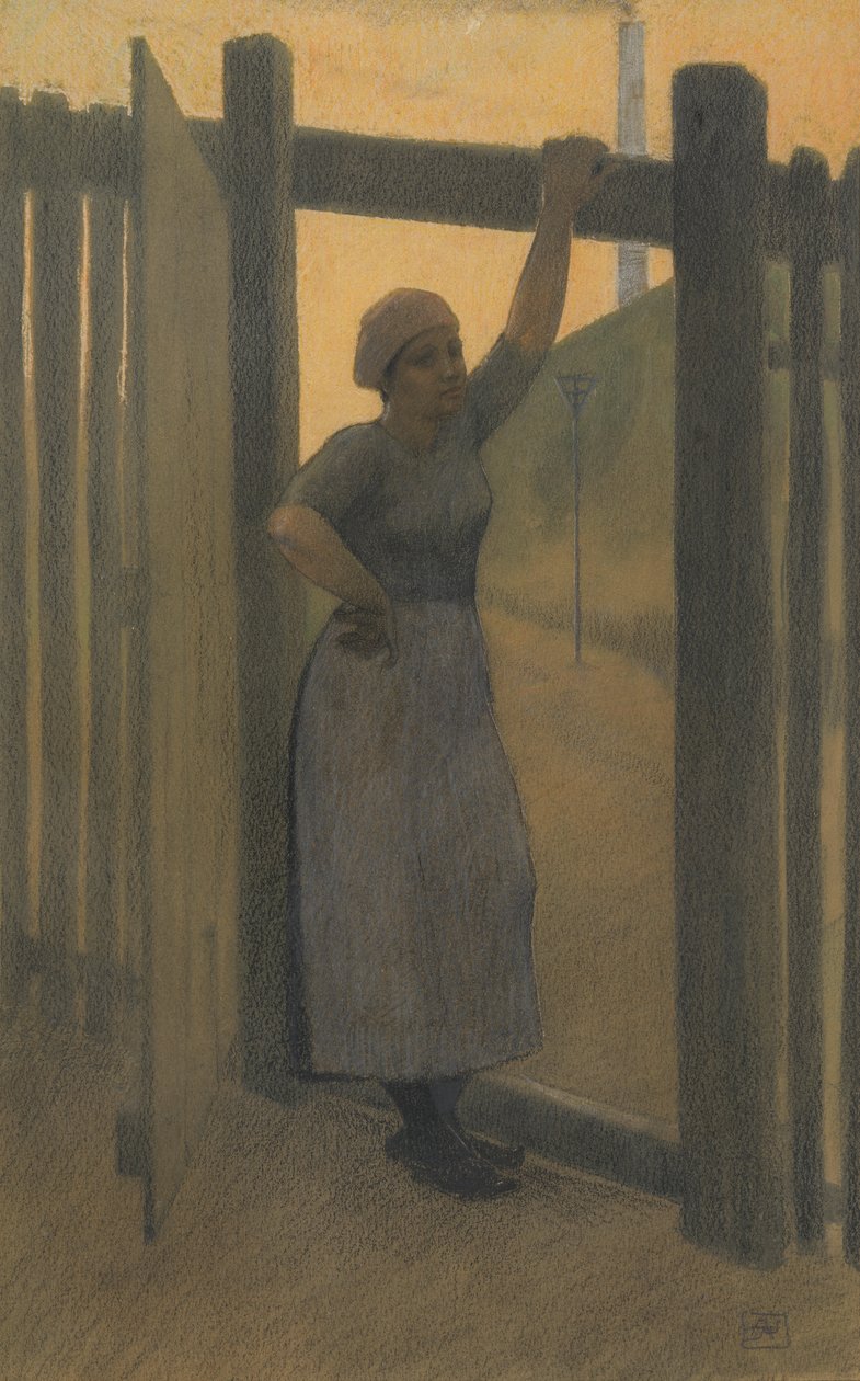 Hiercheuse. autorstwa Armand Rassenfosse