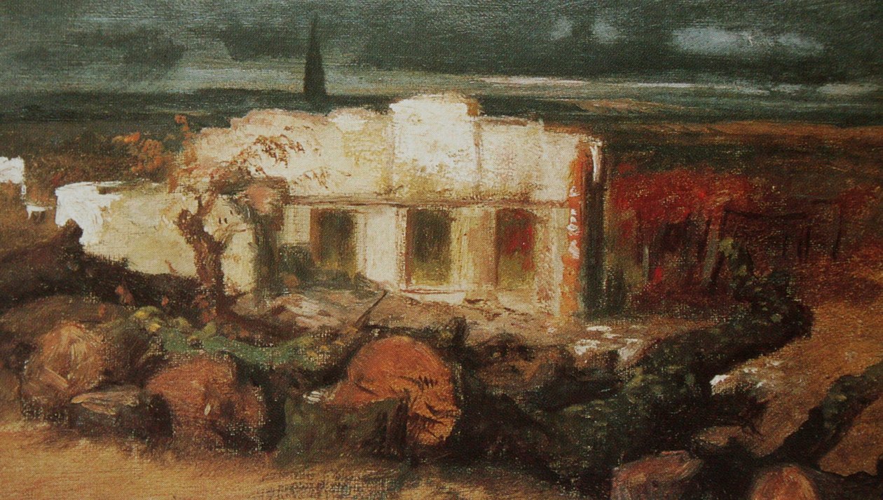 Dom w pobliżu Kehl autorstwa Arnold Böcklin