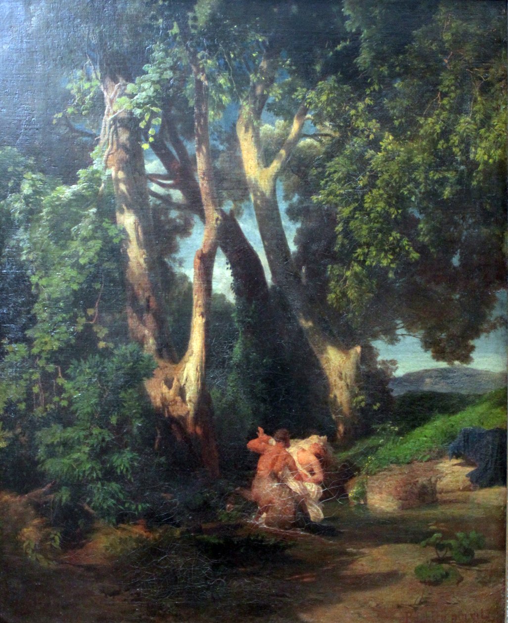 Centaur i nimfa autorstwa Arnold Böcklin