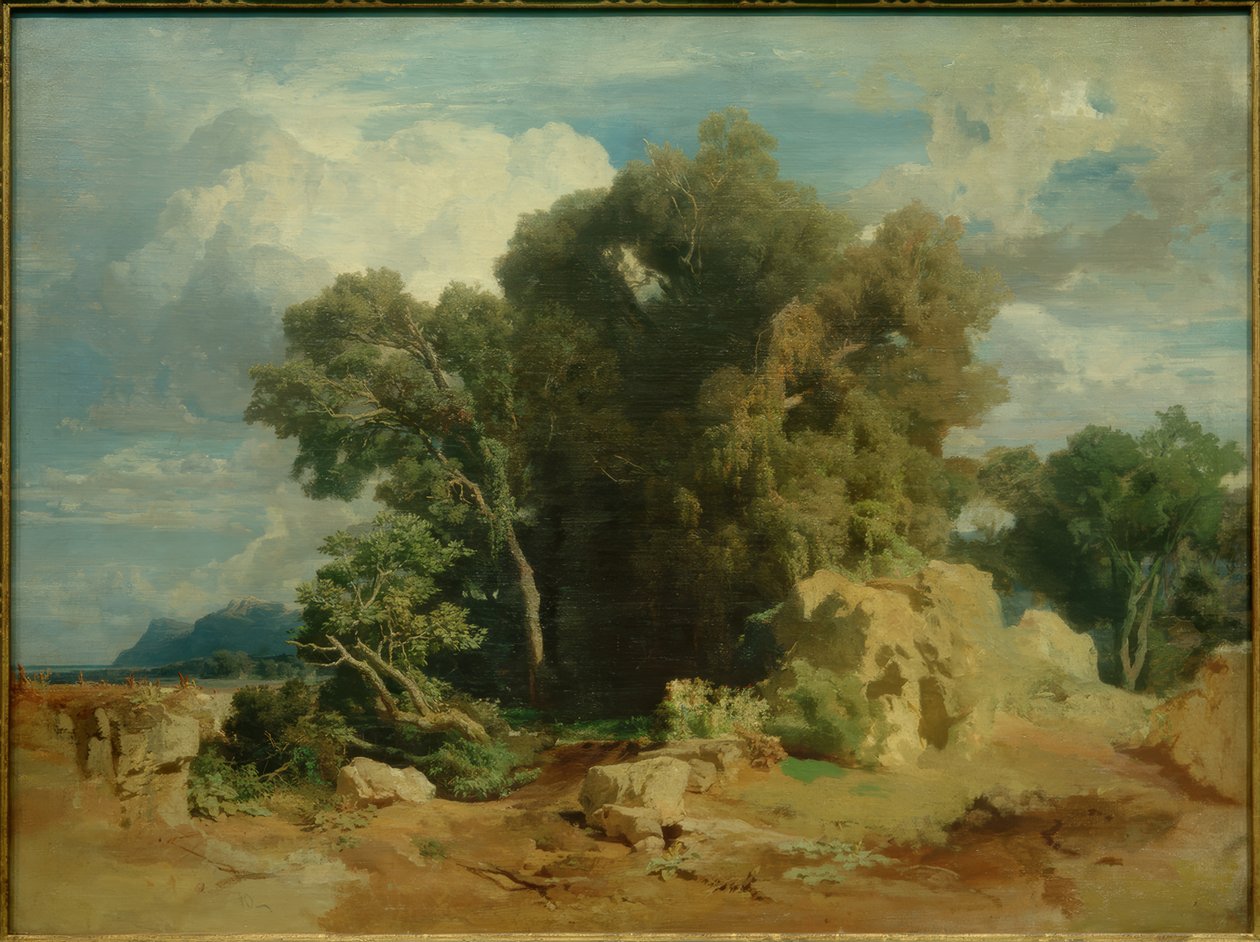 Böcklin, Bagna Pontyjskie autorstwa Arnold Böcklin