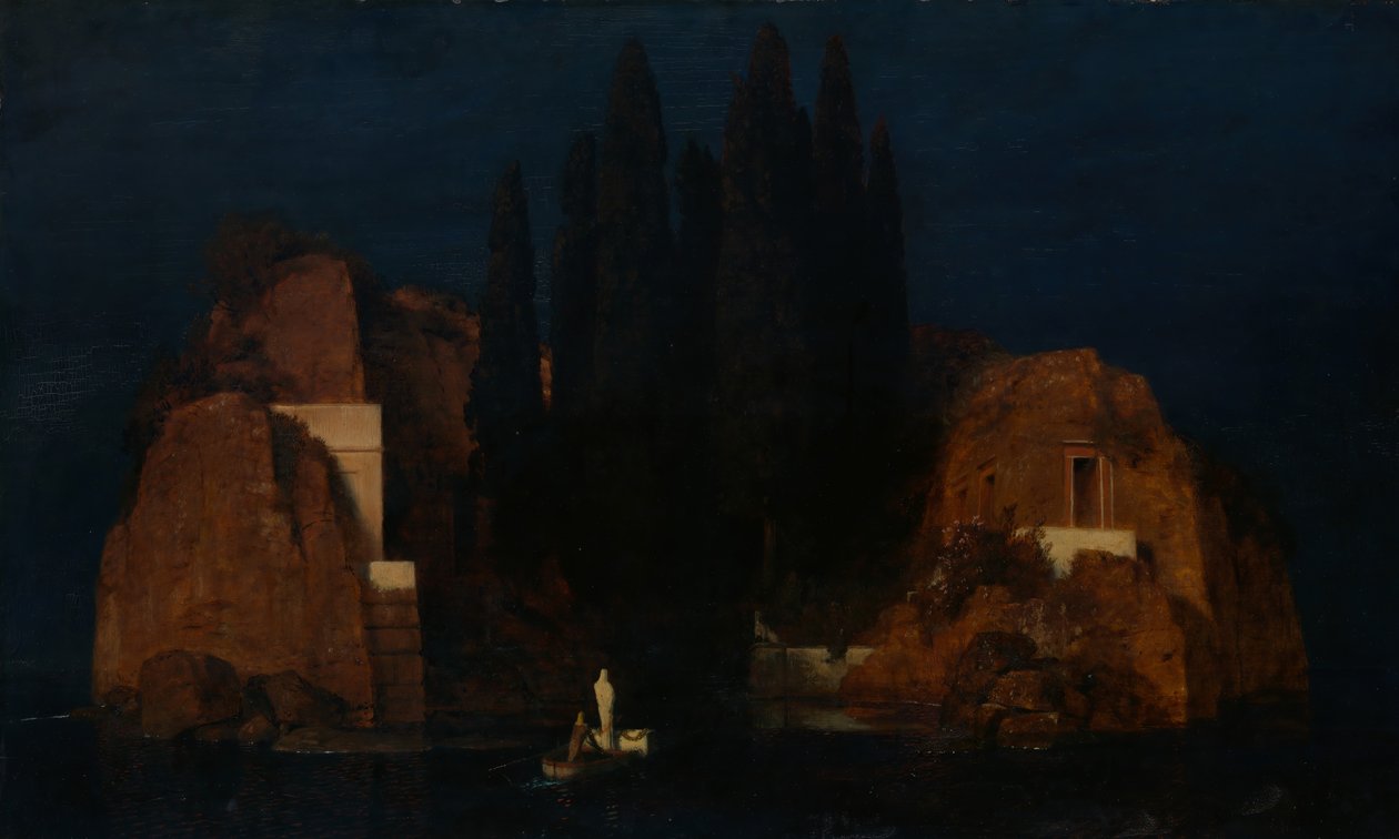 Wyspa Umarłych, 1880. autorstwa Arnold Böcklin