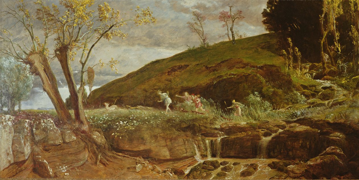 Polowanie na Dianę, 1896 autorstwa Arnold Böcklin