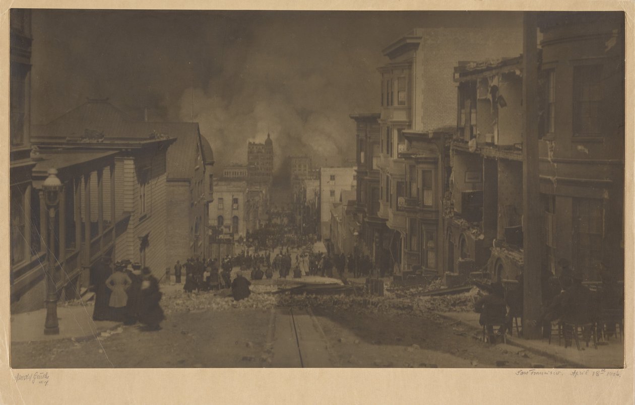 San Francisco, 18 kwietnia 1906 r. autorstwa Arnold Genthe
