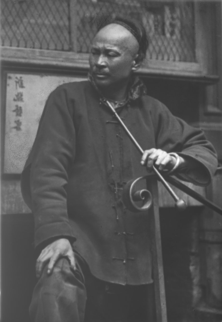 Producent butów, Chinatown, San Francisco autorstwa Arnold Genthe
