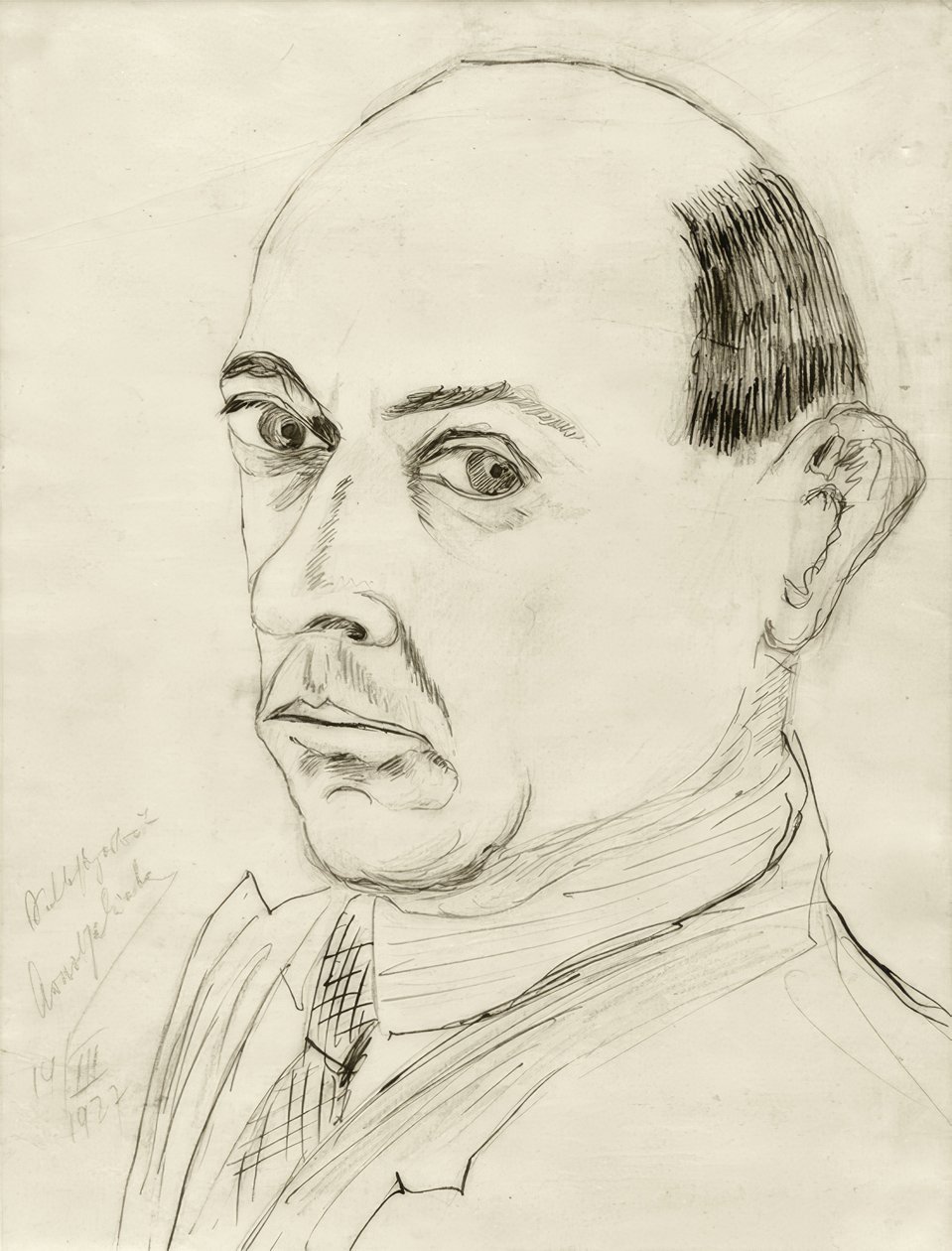 Autoportret autorstwa Arnold Schönberg