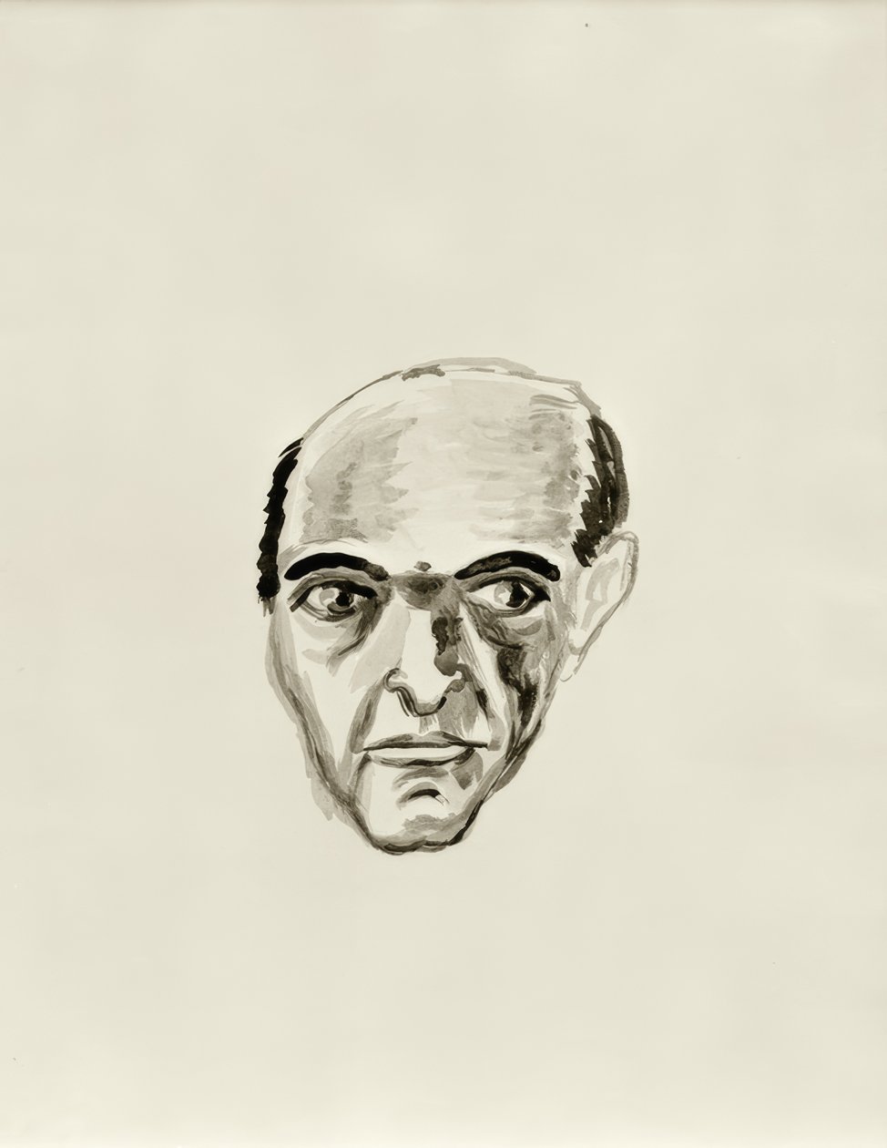 autoportret autorstwa Arnold Schönberg