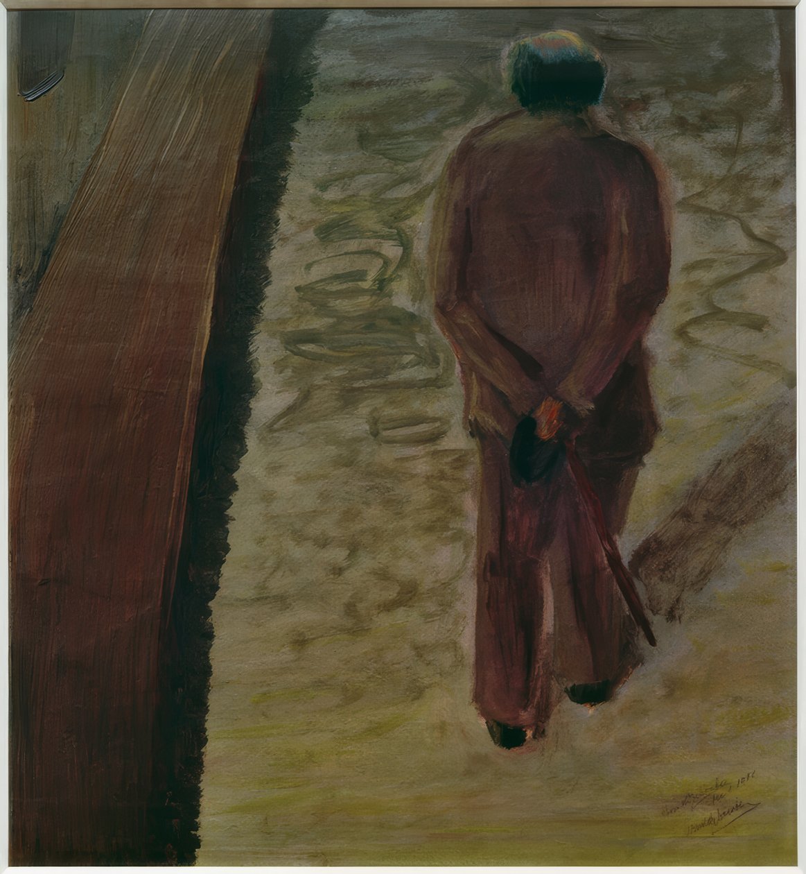 Autoportret od tyłu autorstwa Arnold Schönberg