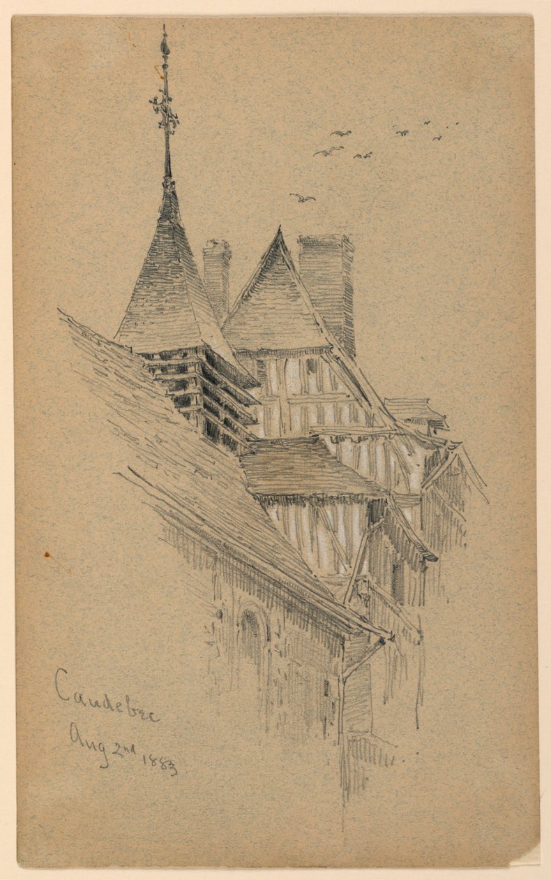 Caudebec autorstwa Arnold William Brunner