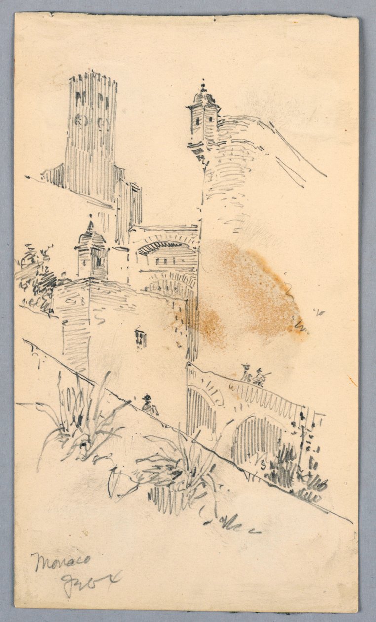 Monako autorstwa Arnold William Brunner