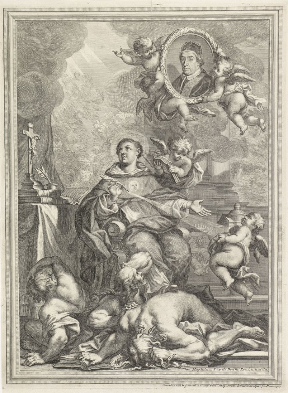 H. Thomas van Aquino autorstwa Arnold van Westerhout