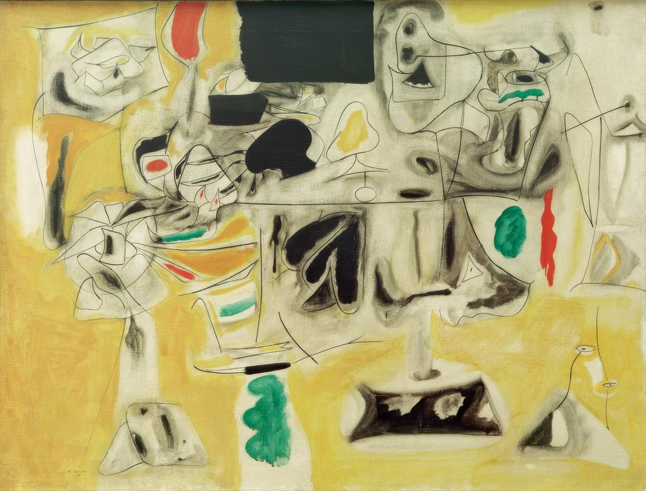 Tabela pozioma autorstwa Arshile Gorky