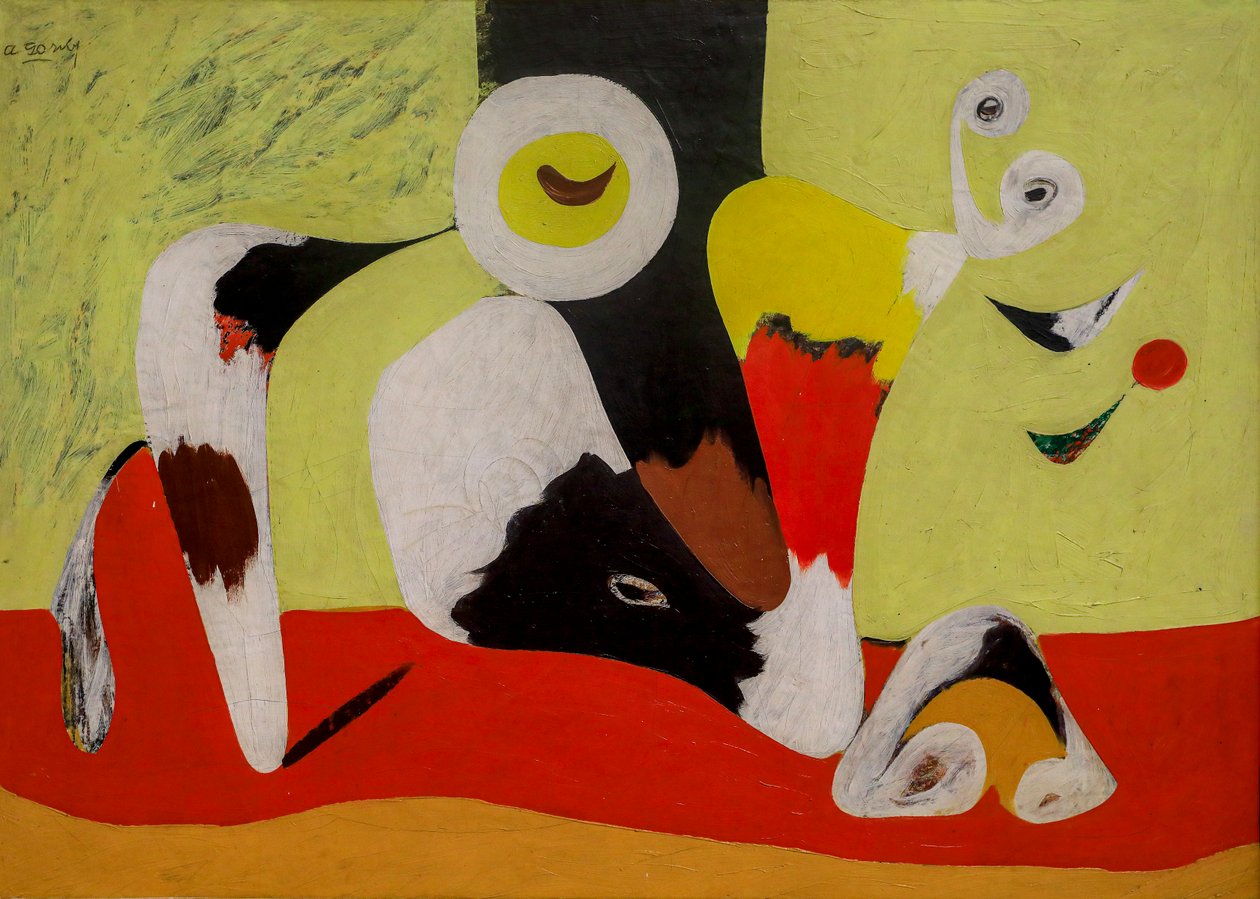 Мохаве. 1941-1942 (холст, масло)польский autorstwa Arshile Gorky