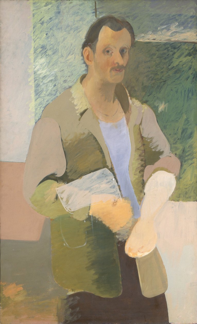 Autoportret, ok. 1937. autorstwa Arshile Gorky