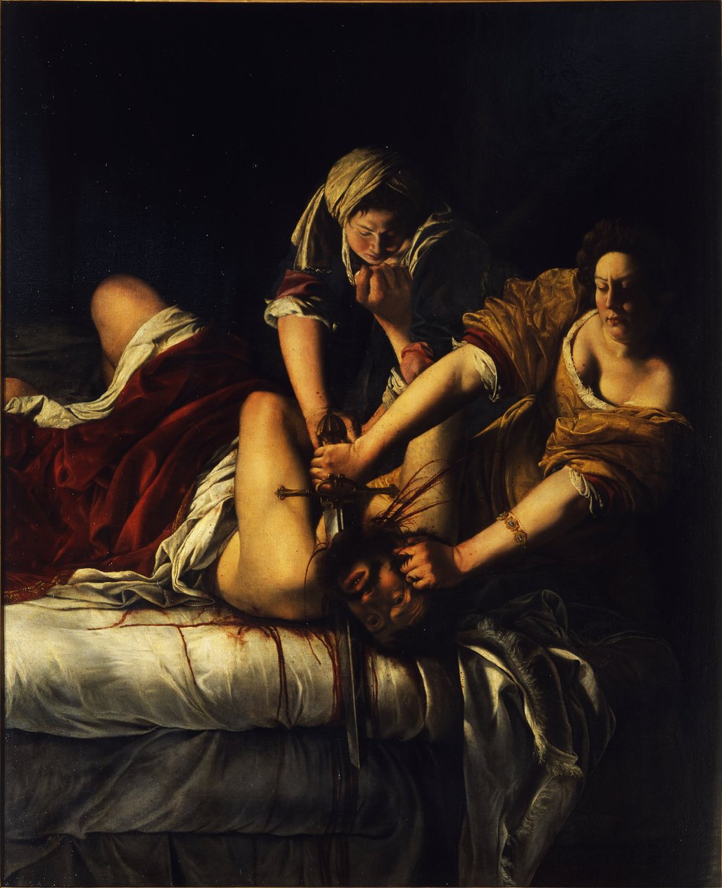 Judyta i Holofernes, c. 1621 autorstwa Artemisia Gentileschi