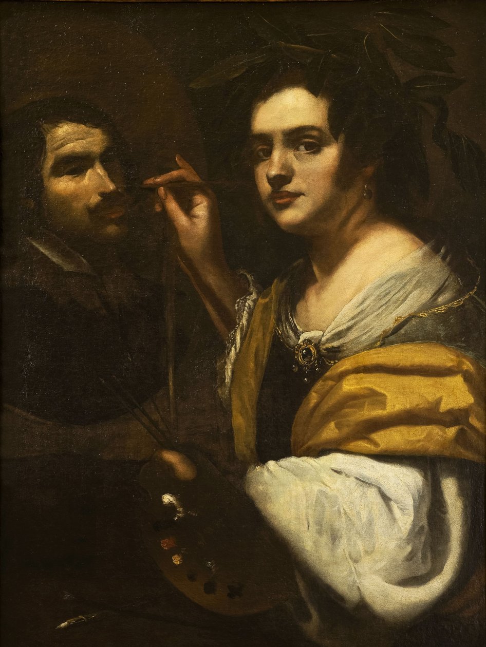 Autoportret, 1637. autorstwa Artemisia Gentileschi