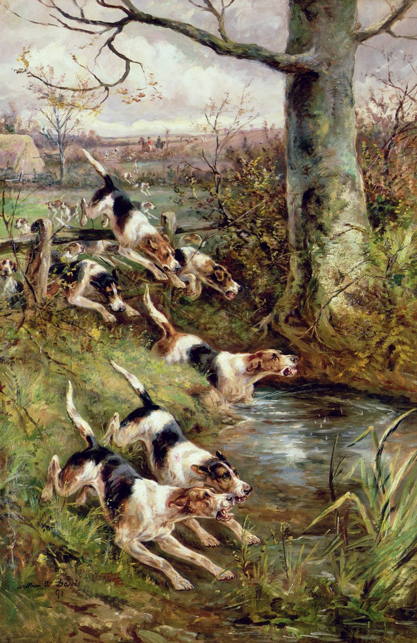 Pełny płacz, 1891 autorstwa Arthur Alfred Davis