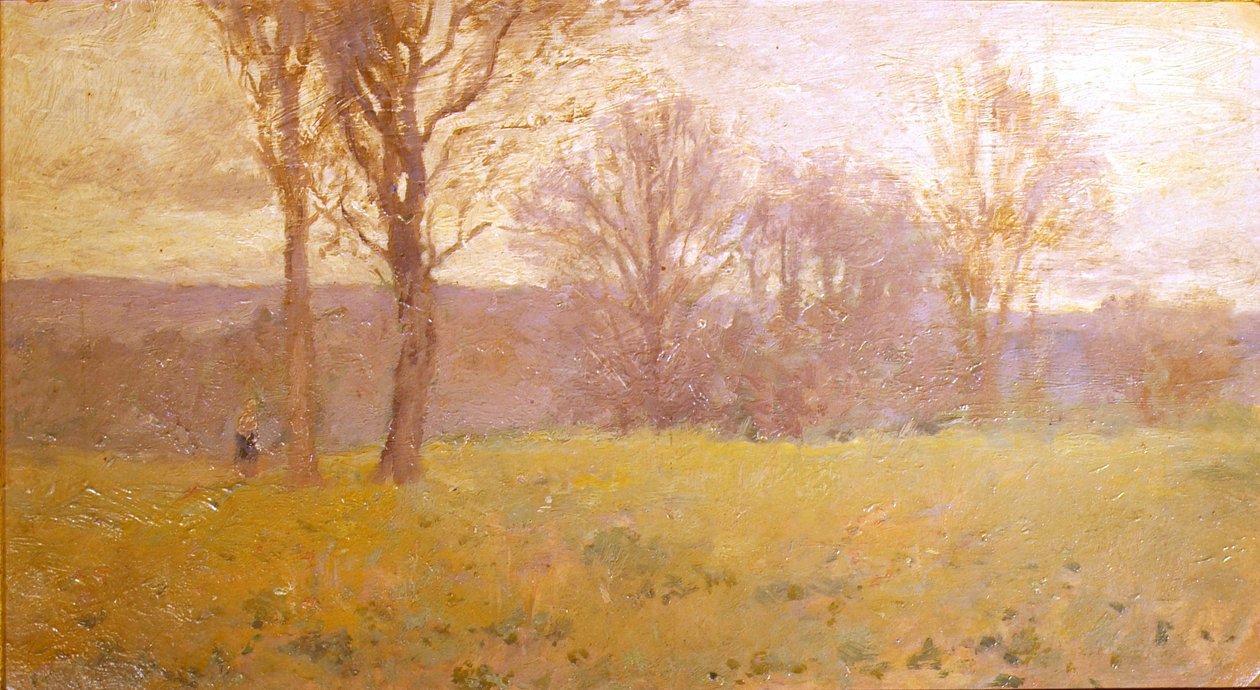 Krajobraz autorstwa Arthur Bowen Davies