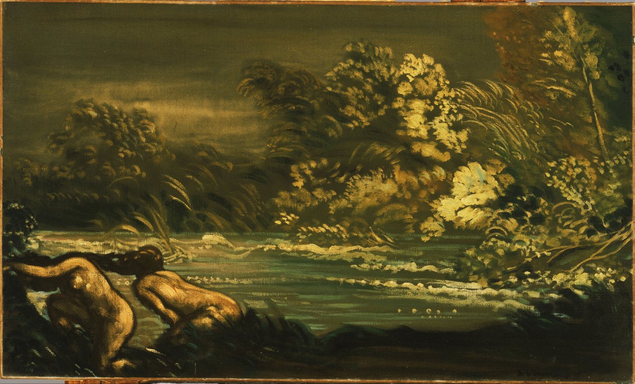 Powódź autorstwa Arthur Bowen Davies