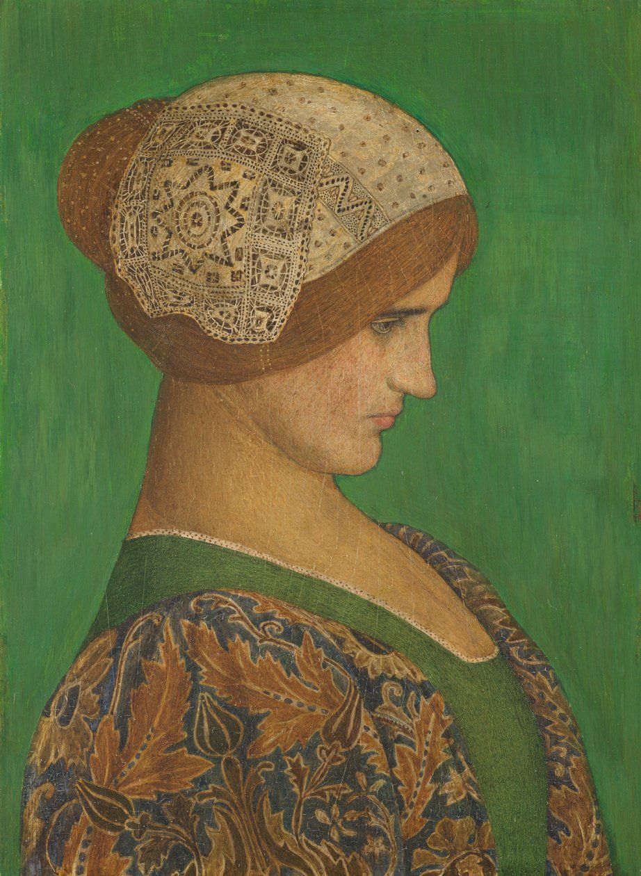 Georgie, 1898 (tempera na panelu) autorstwa Arthur Joseph Gaskin