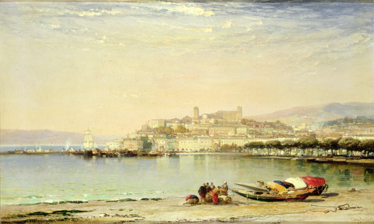 Cannes, 1897 autorstwa Arthur Joseph Meadows