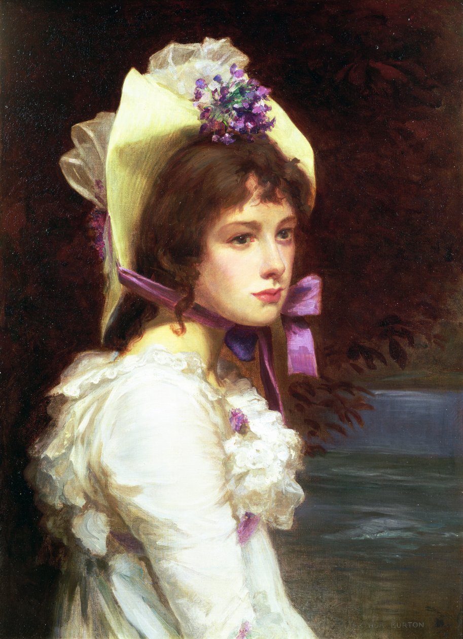 Lawendowa wstążka autorstwa Arthur P Burton