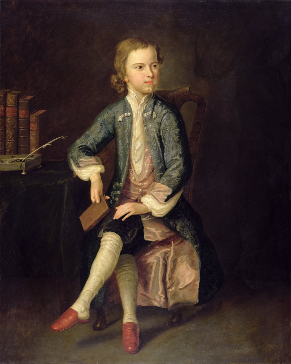 Portret Thomasa Graya (1716-71) c.1731 autorstwa Arthur Pond