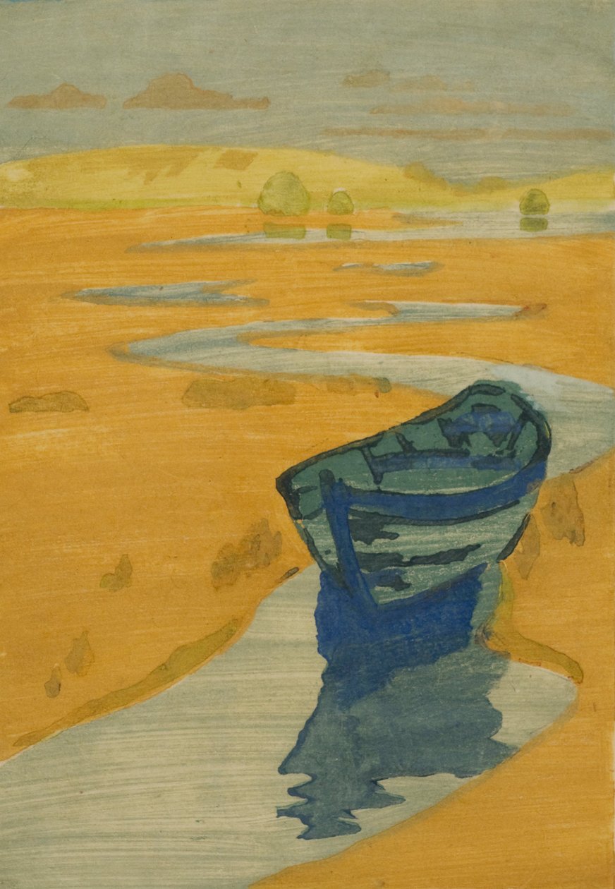 Wrak (Zagubiona łódź) autorstwa Arthur Wesley Dow
