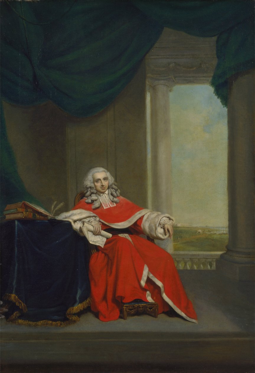Sir Robert Chambers autorstwa Arthur Devis