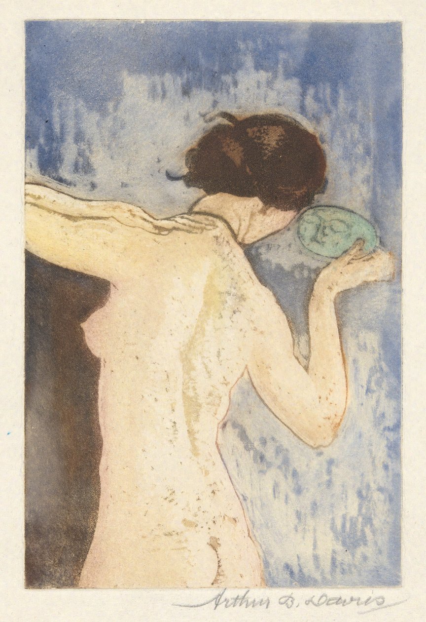 Antyczne lustro autorstwa Arthur B. Davies