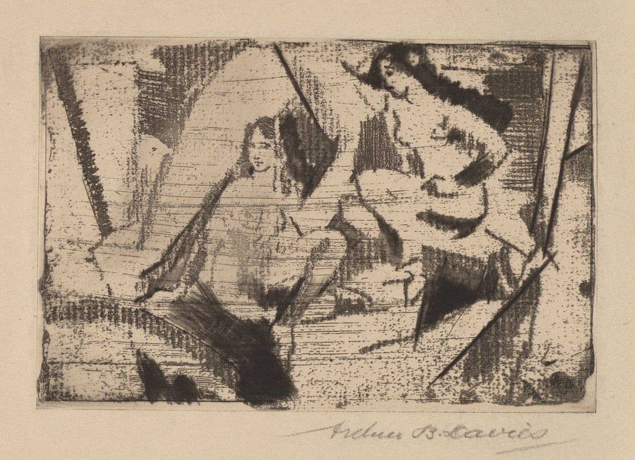 Zjawa autorstwa Arthur B. Davies