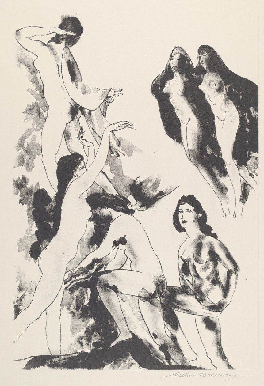 Wolne od chmur autorstwa Arthur B. Davies