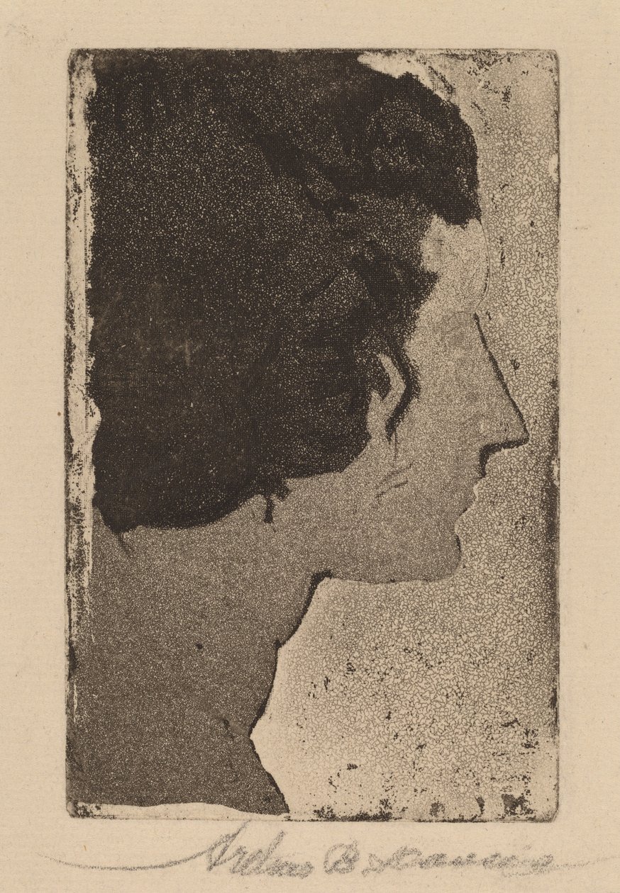 Profil autorstwa Arthur B. Davies