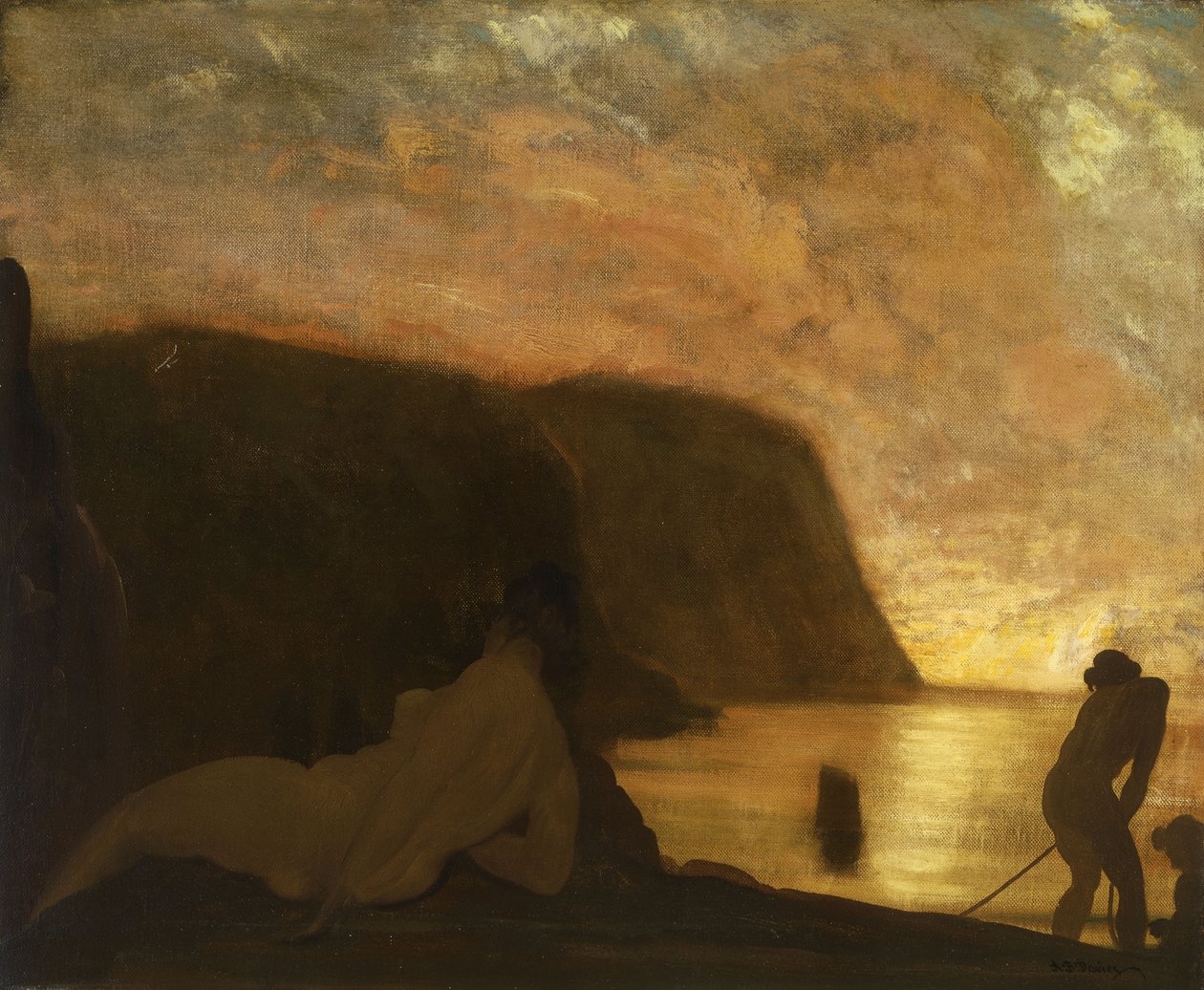 Wspaniały poranek, autorstwa Arthur Bowen Davies