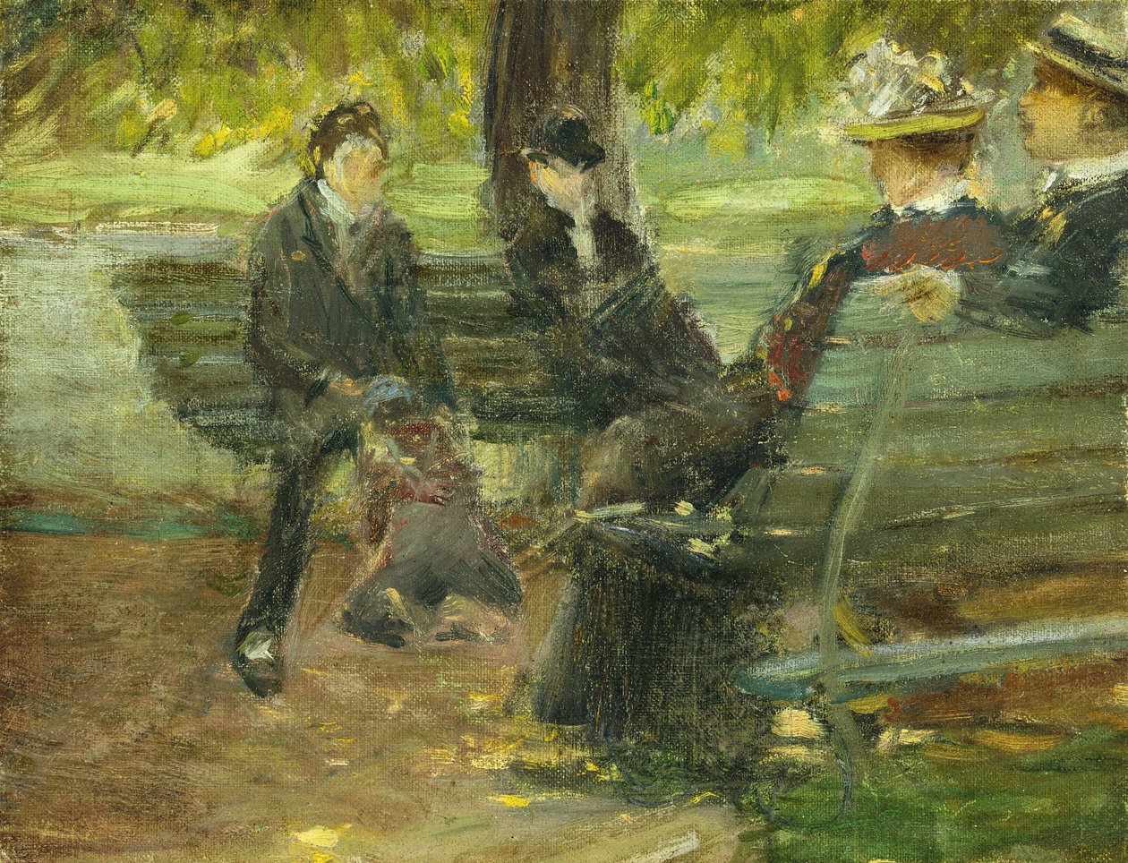 W parku autorstwa Arthur Clifton Goodwin