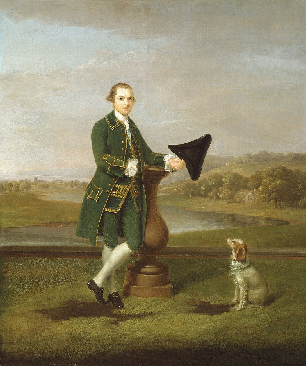 Portret mężczyzny autorstwa Arthur Devis