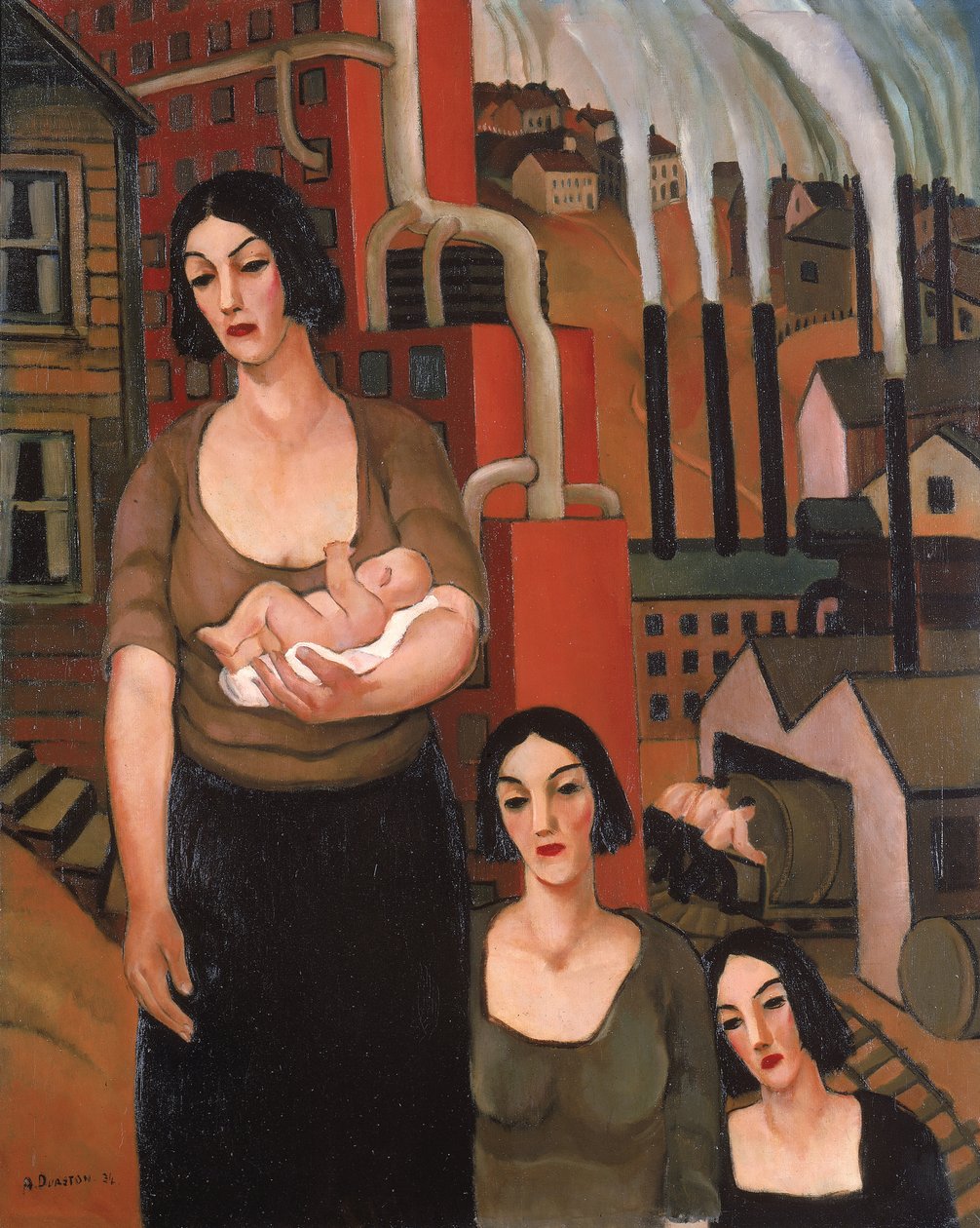 Przemysł, 1934. autorstwa Arthur Durston