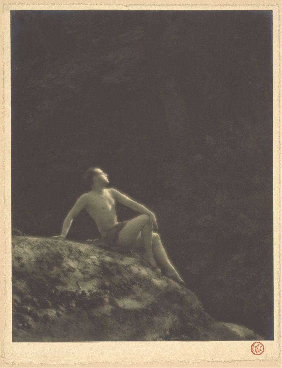 Ted Shawn autorstwa Arthur F. Kales