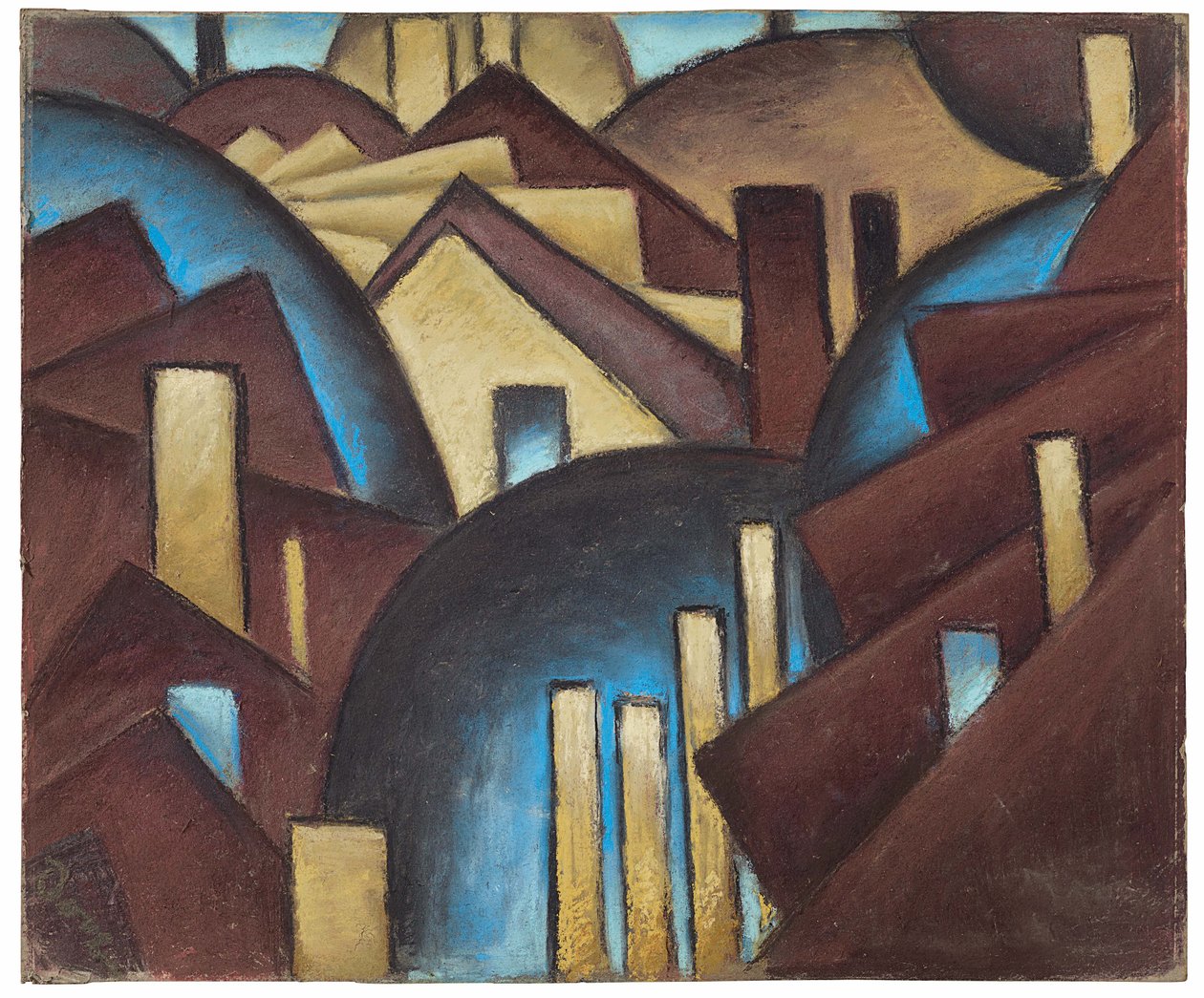 Symbol natury nr 1 (dachy) autorstwa Arthur Garfield Dove