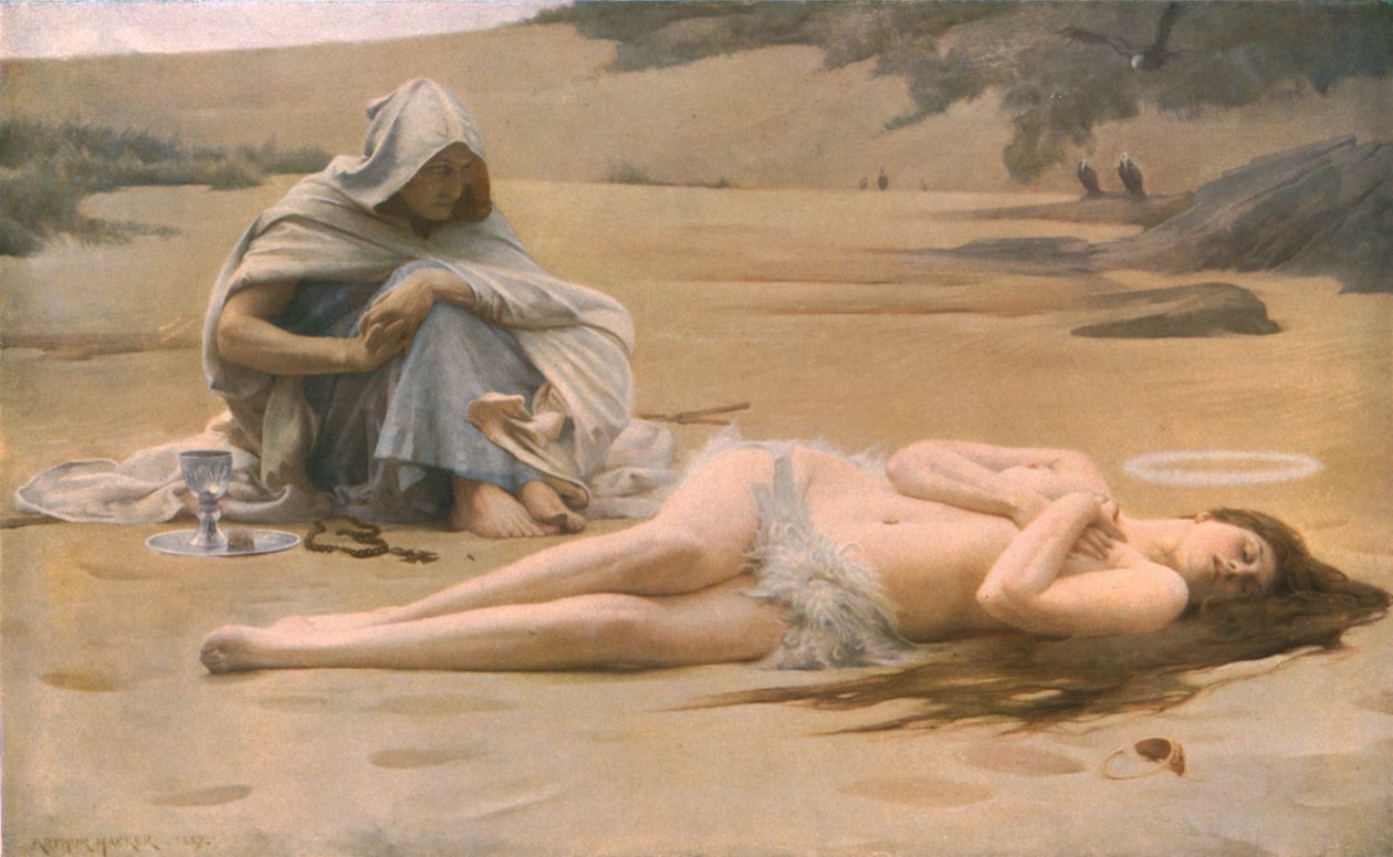 Pelagia i Philammon, 1887, c1930. autorstwa Arthur Hacker