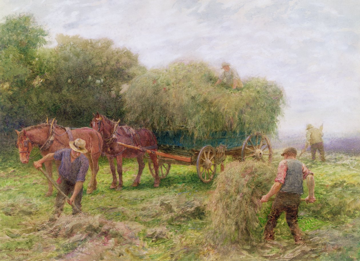 Sianokosy autorstwa Arthur Hopkins