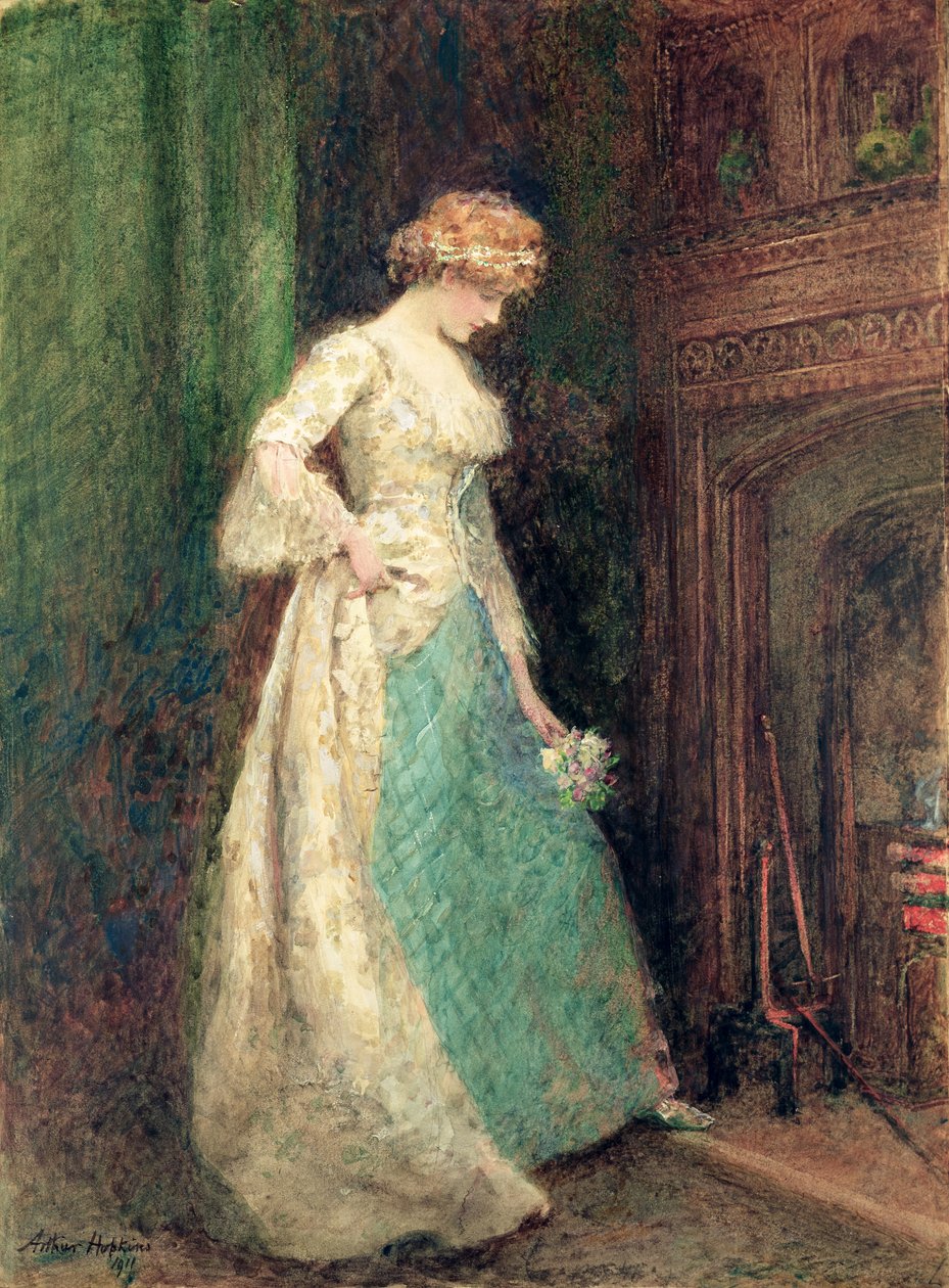 Refleksje, 1911 autorstwa Arthur Hopkins