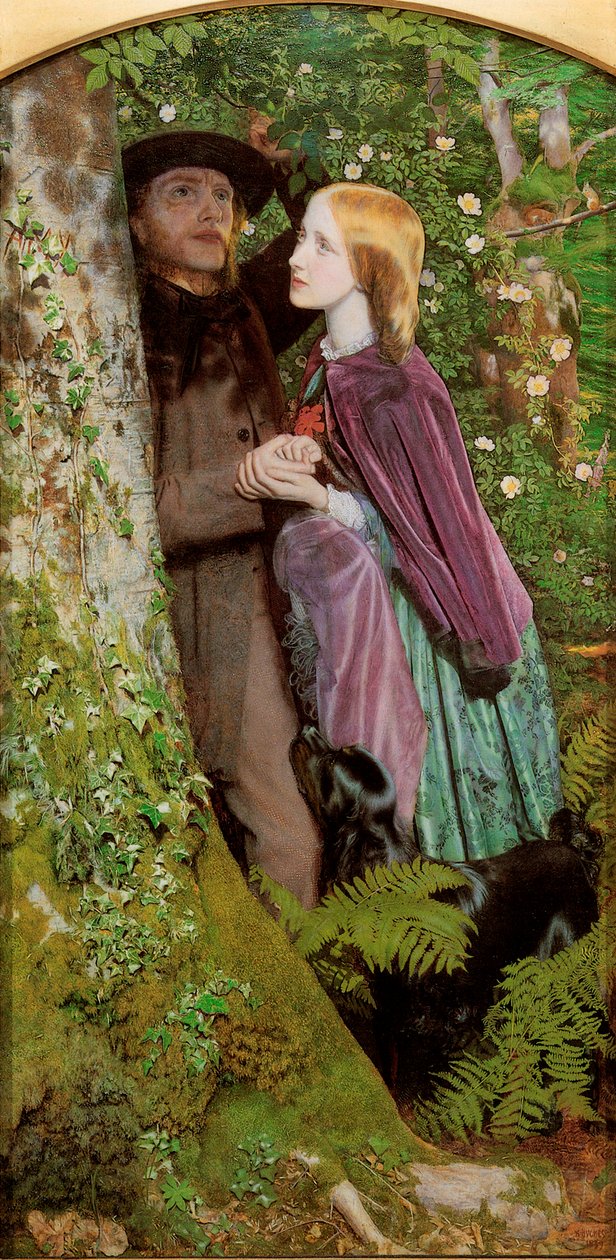 Długie zaręczyny, 1859. autorstwa Arthur Hughes