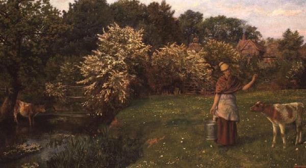 Dojarka autorstwa Arthur Hughes