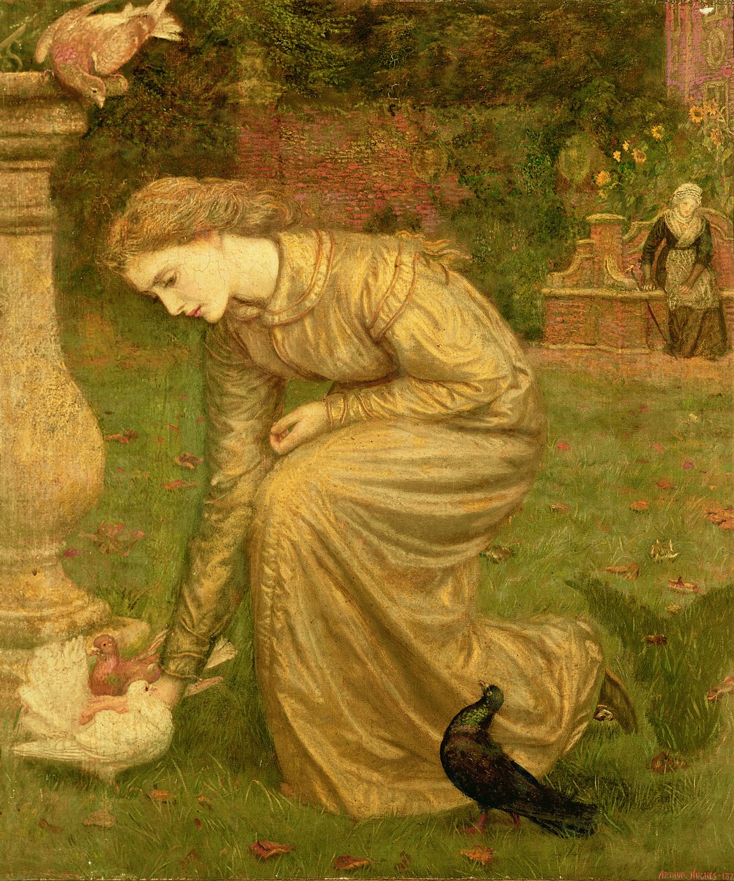 Nieznany obraz autorstwa Arthur Hughes