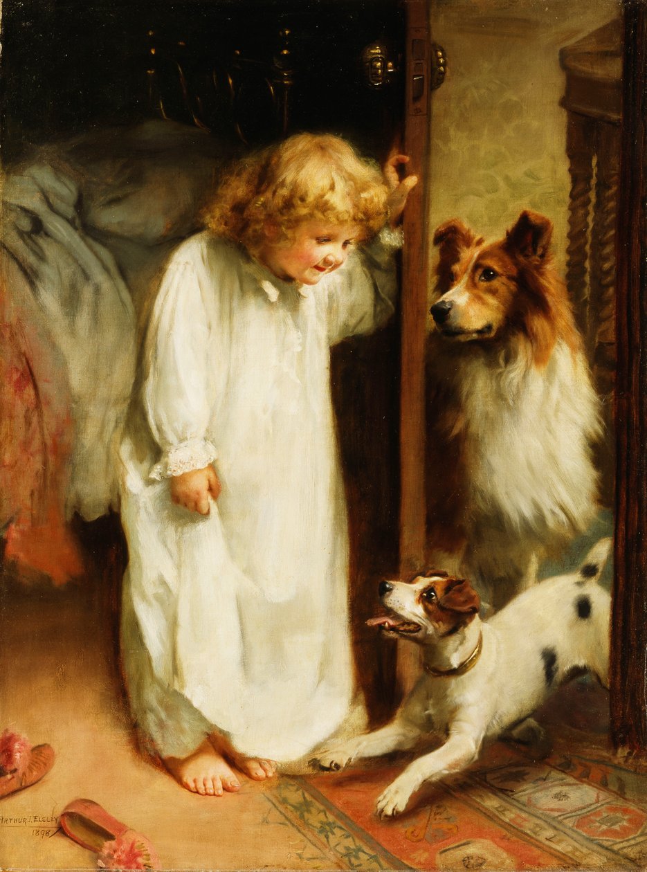 Powitanie poranne autorstwa Arthur John Elsley