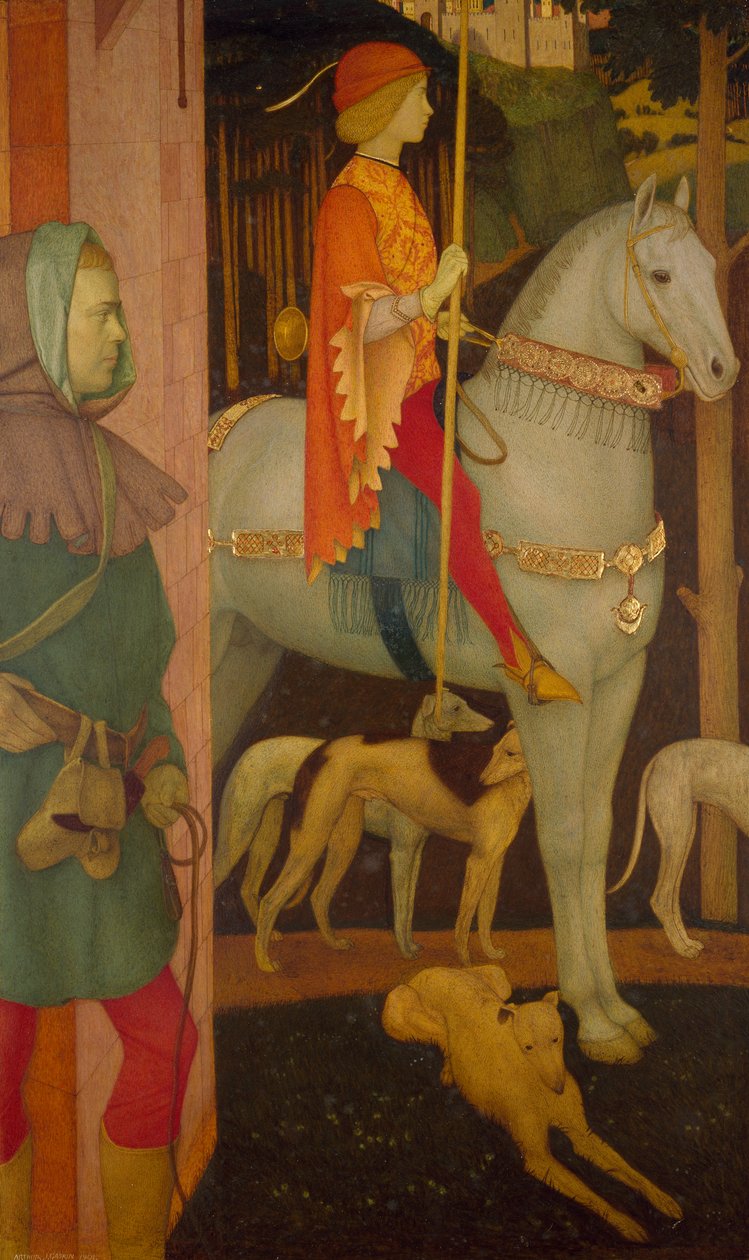 Kilhwych, syn króla autorstwa Arthur Joseph Gaskin